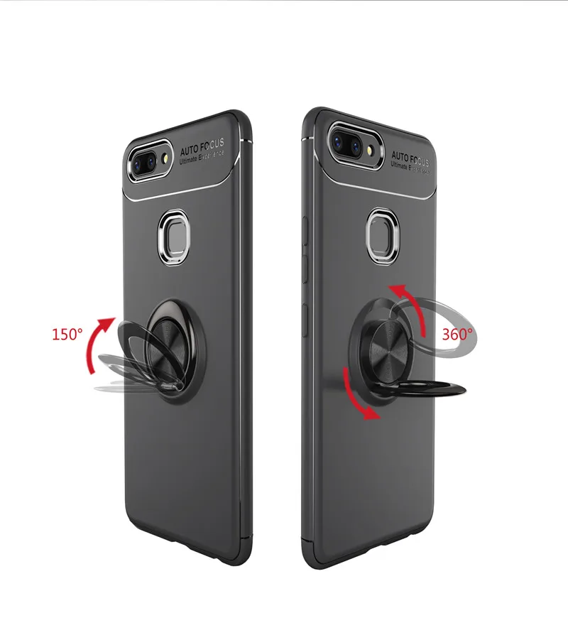 A. spanice для BBK Vivo X20 Автомобильный держатель Стенд Магнитный кронштейн палец кольцо