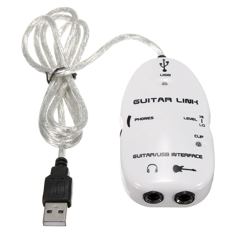 Larryjoe гитарный кабель аудио USB адаптер интерфейса для MAC/PC Аксессуары записи