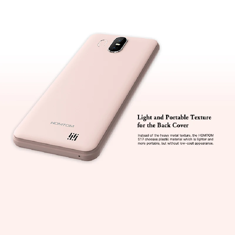 Оригинальный HOMTOM S17 отпечатков пальцев Face ID смартфон 3G 5 &quotAndroid 8 1 2 ГБ + 16 MTK6580 Quad core