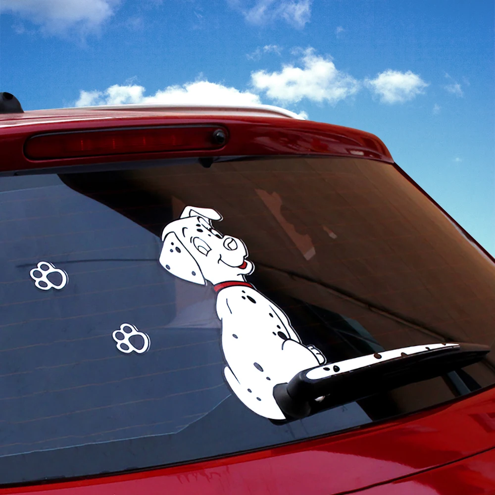 1 шт. Светоотражающая наклейка на автомобиль пятнистая собака|car sticker|reflective stickercar