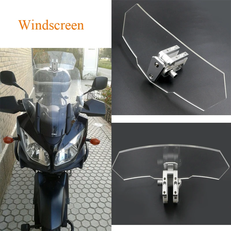 Лобовое стекло для мотоцикла акриловое ветровое BMW r 1200 gs honda vfr 800 Yamaha kawasaki versys