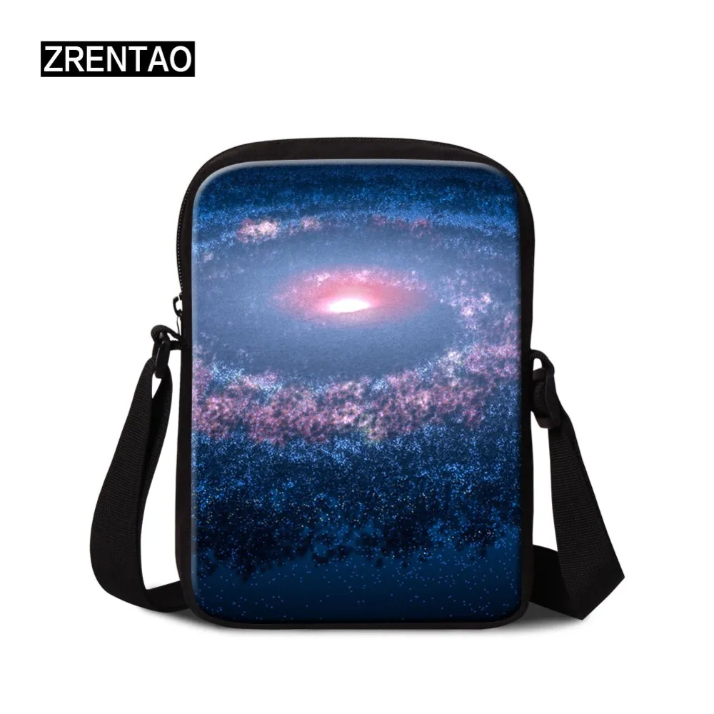 ZRENTAO Galaxy винтажная мужская сумка через плечо сумки для подростков мальчиков