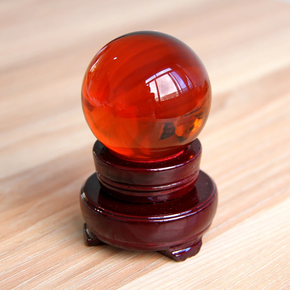 6 шт./лот редкий стеклянный шар натуральный кристалл сфера кварцевые шарики