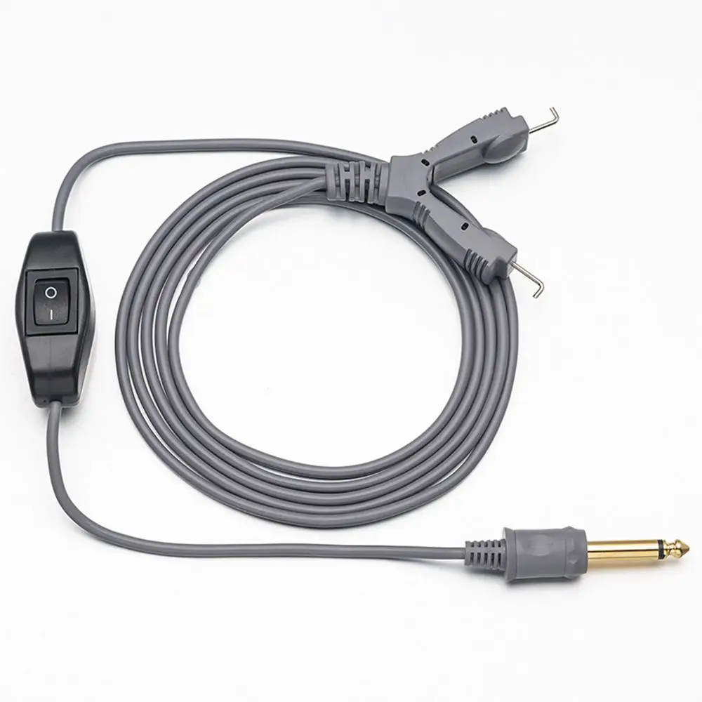 Новое поступление 1 шт. татуировки Клип шнур резиновый для Питание два Цвета