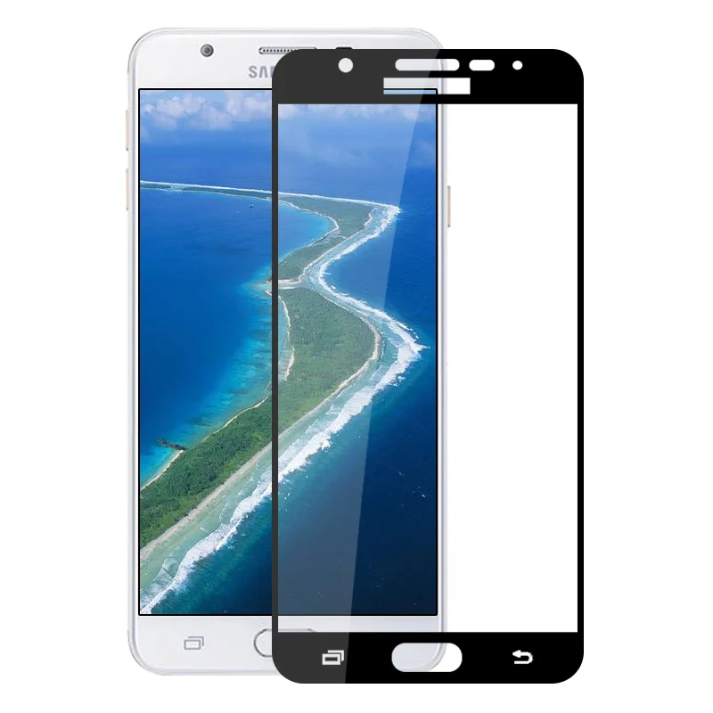 Ультратонкое Защитное стекло для Samsung Galaxy J7 Prime SM G610F|Защитные стёкла и плёнки