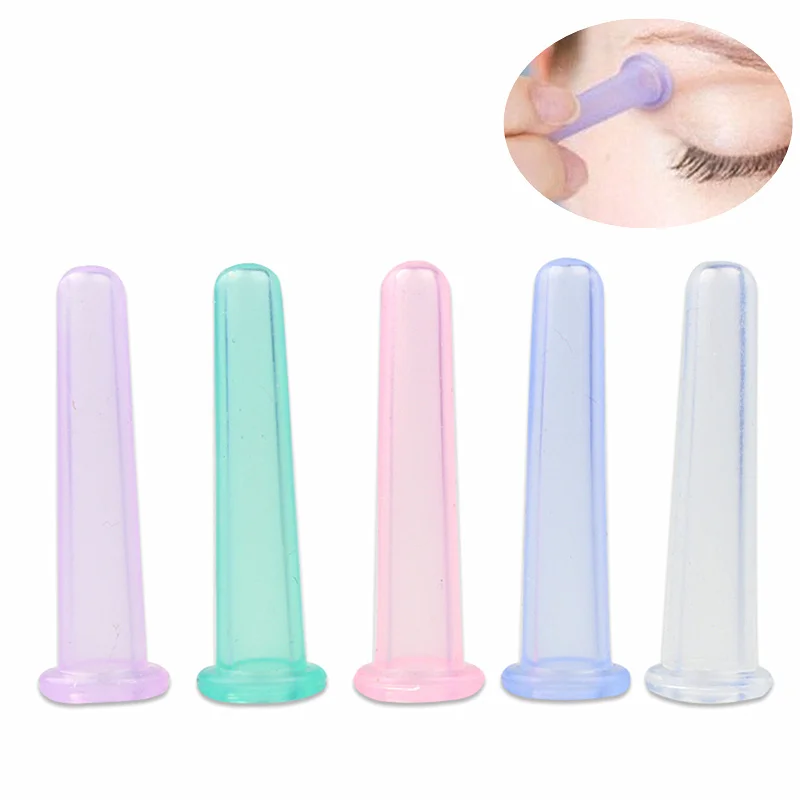 

Silicone Eye Face Cupping Cups Massage Fatigue Release Helper Treatment Suction Help Blood Circulation Health Care Body Therapy