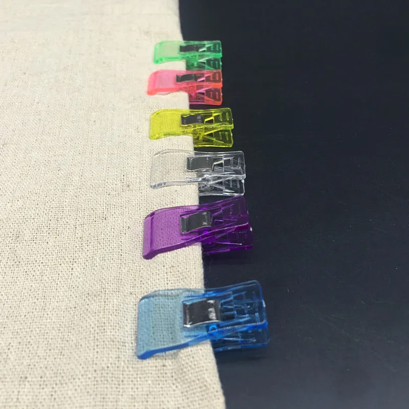 10 шт. пластиковые зажимы из ПВХ для шитья рукоделия Стёганое одеяло зажим 3 5*1 8