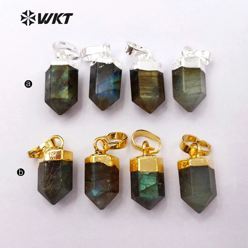 WT-P1330 WKT Новое поступление! красивый кулон из натурального камня красочные мини