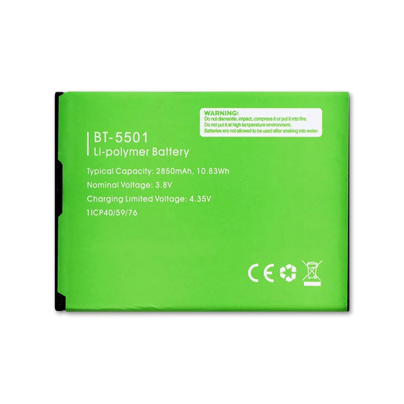 ISUNOO BT-5501 Новый аккумулятор для телефона Leagoo M9 BT 5501 BT5501 2850mah запасная батарея