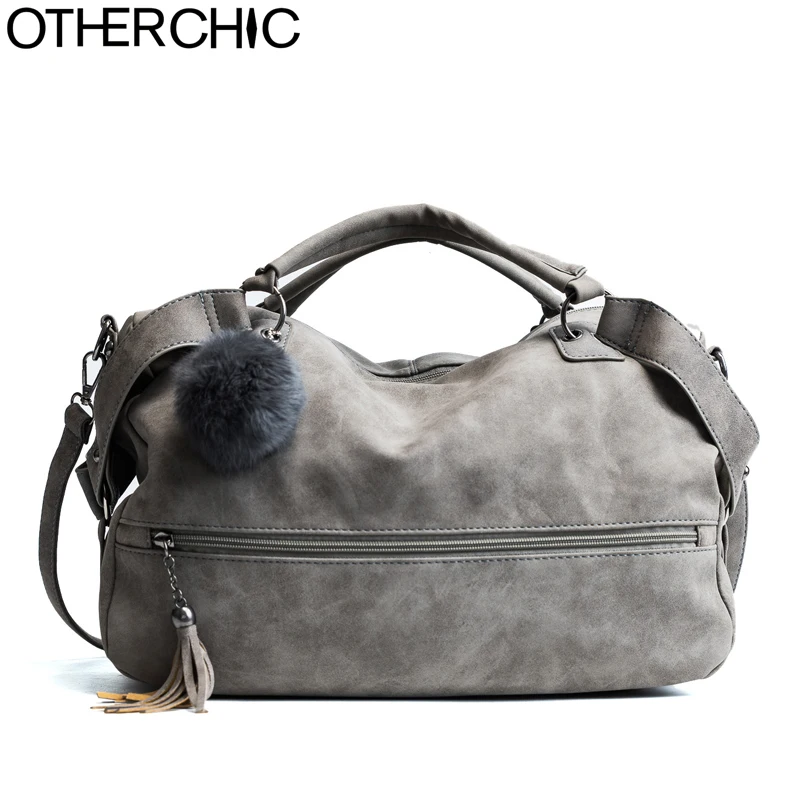 OTHERCHIC/Лидер продаж замшевая кожаная сумка с кисточками женские брендовые