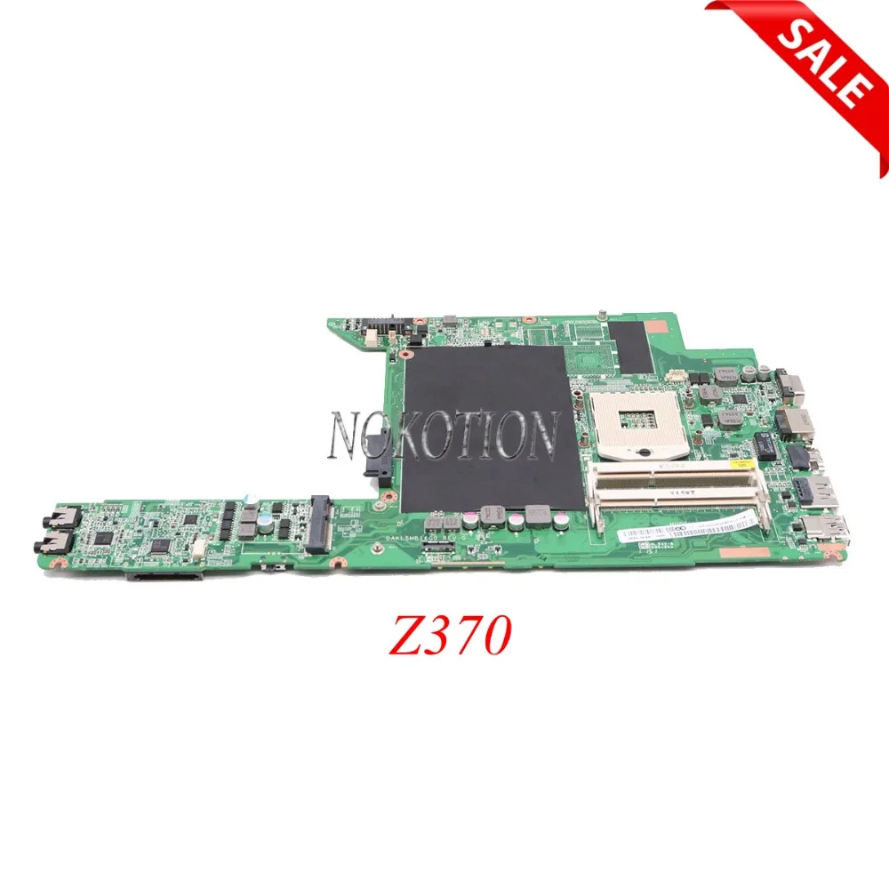 Материнская плата NOKOTION DAKL5MB16G0 для ноутбука Lenovo IdeaPad Z370 GMA HD 3000 HM65 DDR3 материнская