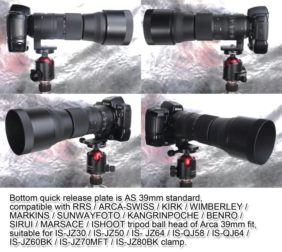 Опора для объектива штатива Sigma 150 600 мм опора воротника современный низ is ARCA