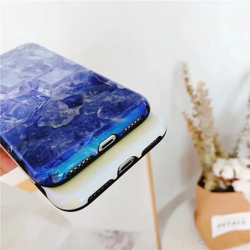 Kerzzil летние фруктовые кубики льда для iPhone 6 6S 7 8 чехлы телефонов Blu-Ray мягкий