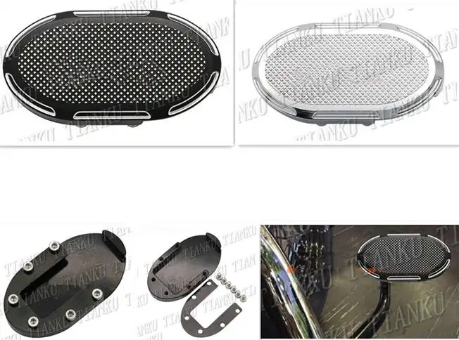 Мотоциклетная алюминиевая педаль тормоза крышка для Yamaha VStar 400 650 1100 1300 Virago Xv 250 535