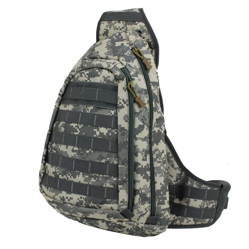 

Men 1000D Nylon Military Shoulder Messenger Bag Knapsack High Capacity Travel Sling Rucksack Back Pack Sling Chest Bag