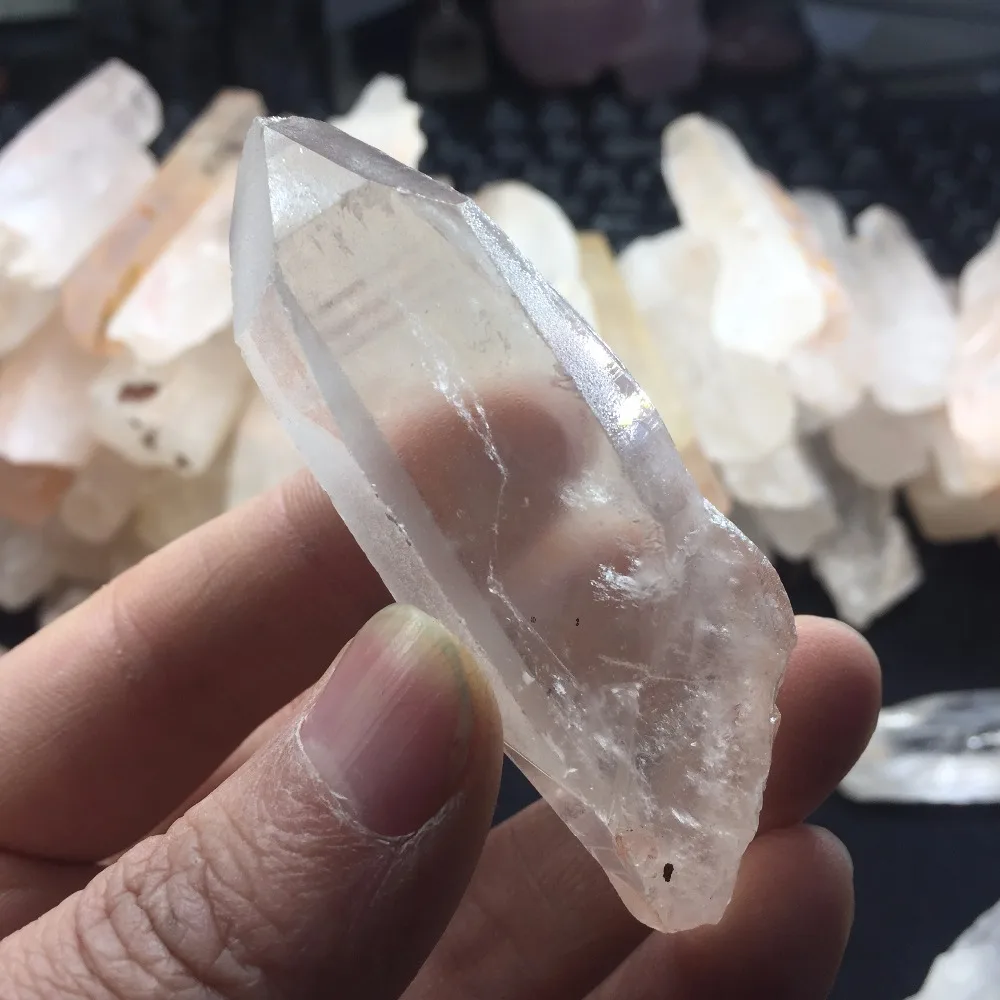 5 Pieces a lots Natural Rough Quartz Crystal Healing Wand High Quality Mineral Stone Collection Decor for Home #CWD75 | Дом и сад