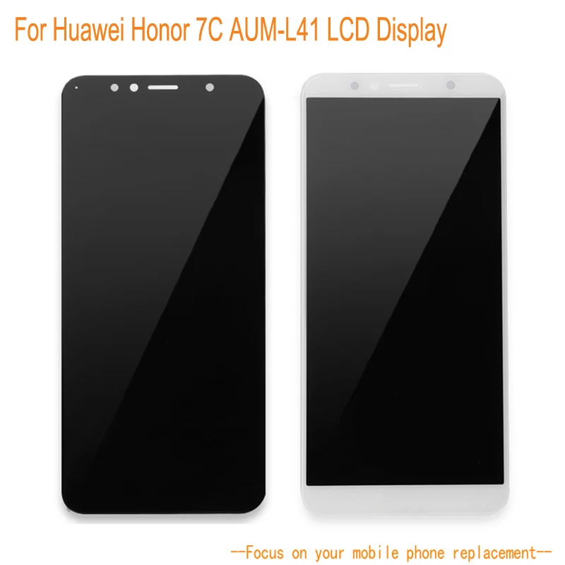 ЖК-дисплей для Huawei Honor 7C Aum-L41 + 5 7 ''сенсорный экран Сенсорная панель Senor Dightizer