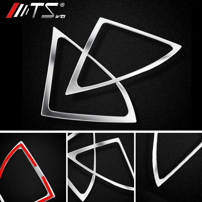 Car styling ABS chrome Door Audio Speaker Frame decoration Trim For Mercedes Benz 2014-2017S class W222 S600 Accessories | Автомобили и
