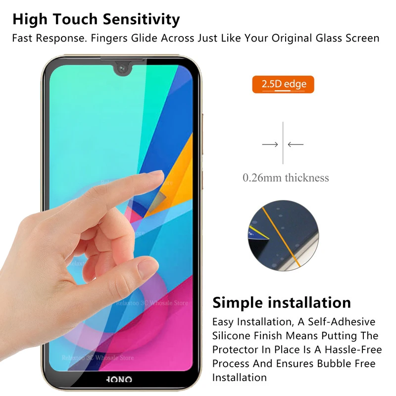 Для Honor 8 S Закаленное стекло для huawei Honor 8 S защитное стекло KSE-LX9 Honor8s hono 8 S S8 защитная пленка 3D