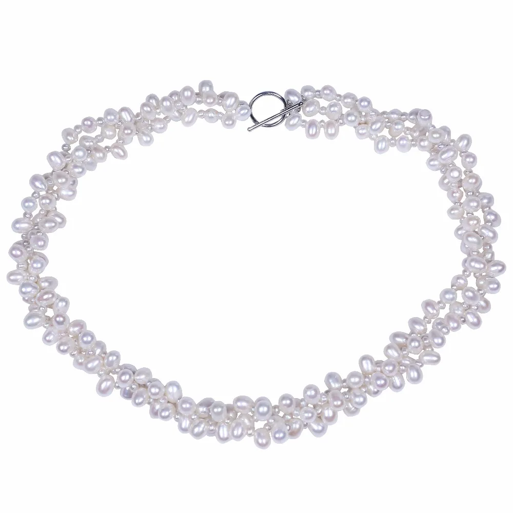 

Simple Design Silver Color Glass Crystal Jewellery Women Long Classic Strand Necklace For Colleague Gifts