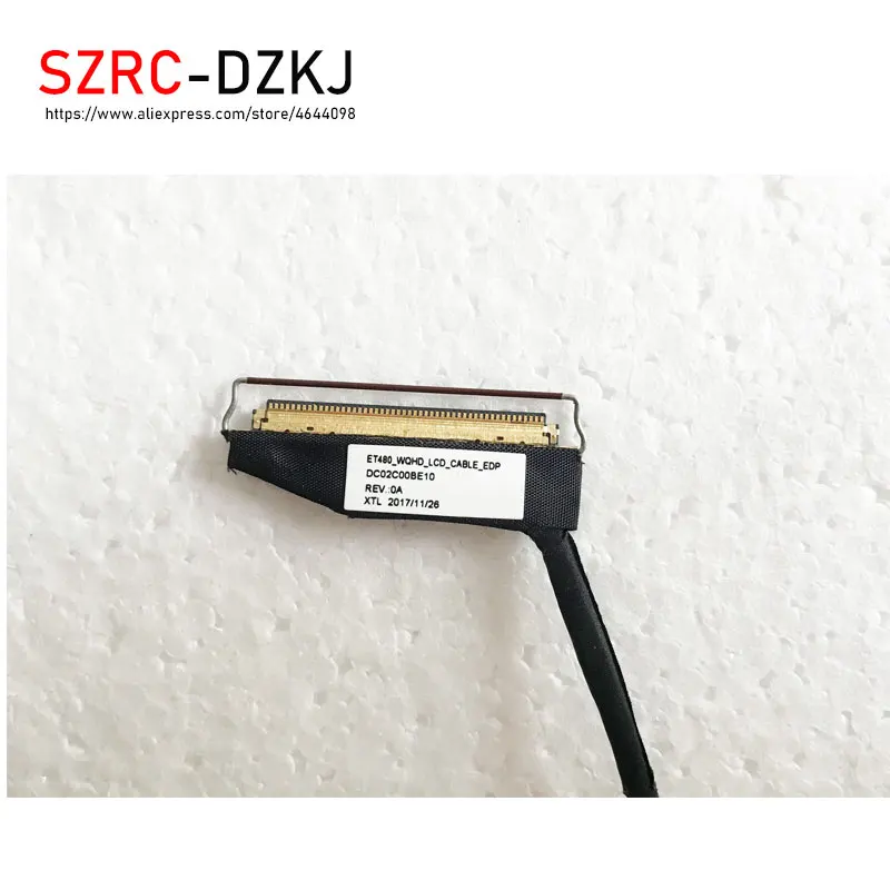 Новый оригинальный ноутбук/ноутбук LCD/LED/LVDS кабель для Lenovo Thinkpad T480 01YR503 ET480 WQHD EDP