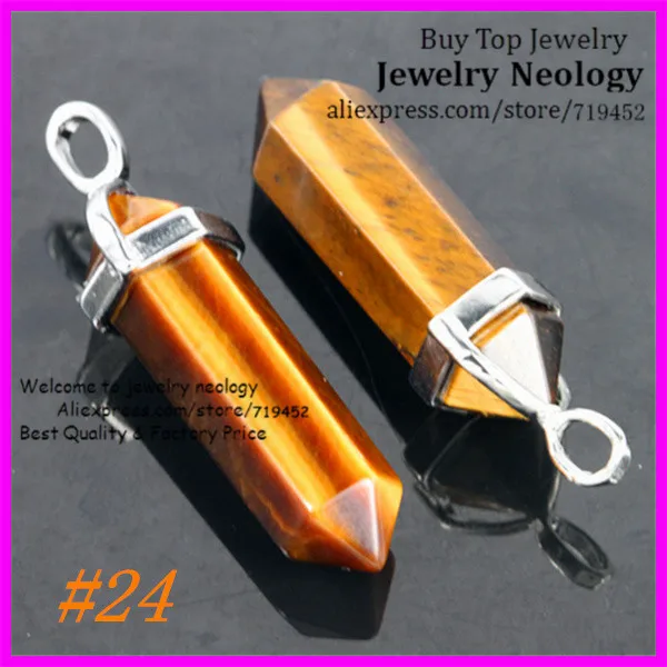 10 шт./лот натуральные желтые камни тигровый глаз драгоценный камень