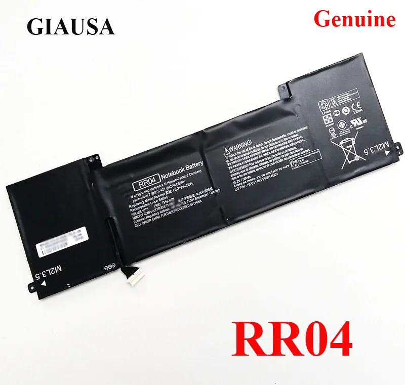 Аккумулятор RR04 для HP Omen 15 5014TX TPN W111 778951 421 4ICP6/60/80 2 V 58wh RR04XL|Аккумуляторы ноутбуков| |