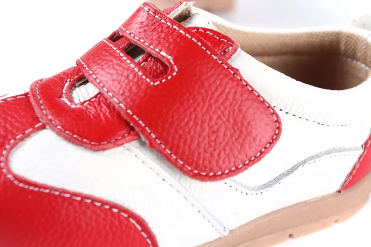 Новинка 2017 года Весенняя детская обувь из натуральной кожи модные детские