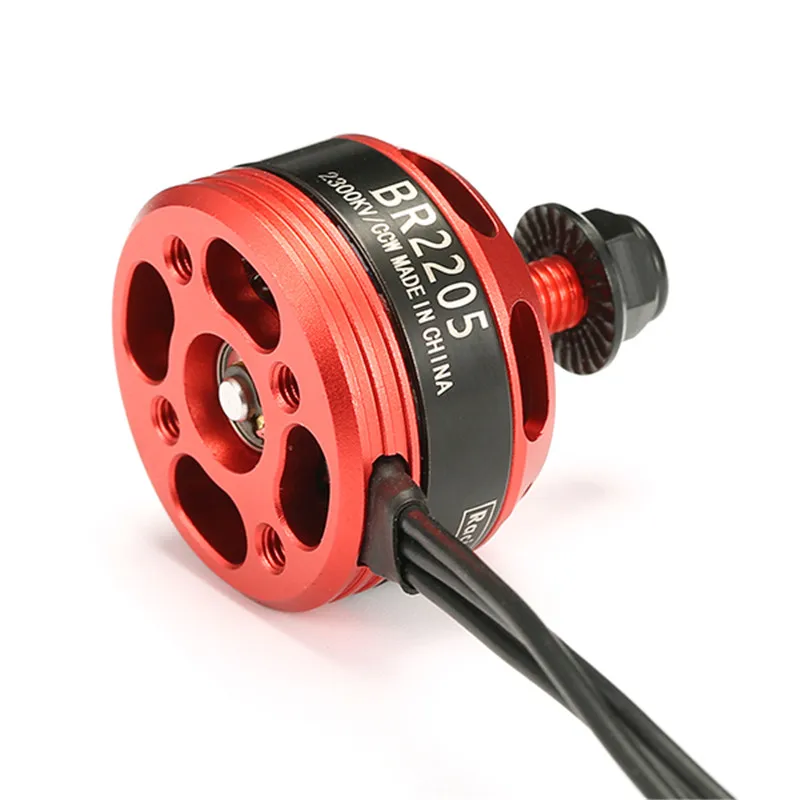Оригинальный 4 шт. racerstar 2205 br2205 2300kv 2-4 S бесщеточный Двигатель 2 CW и против часовой