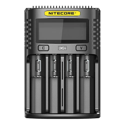 NITECORE UMS4 UMS2 интеллектуальное QC быстрое зарядное устройство 4A большой ток мульти-совместимое USB зарядное устройство - Цвет: NITECORE UMS4