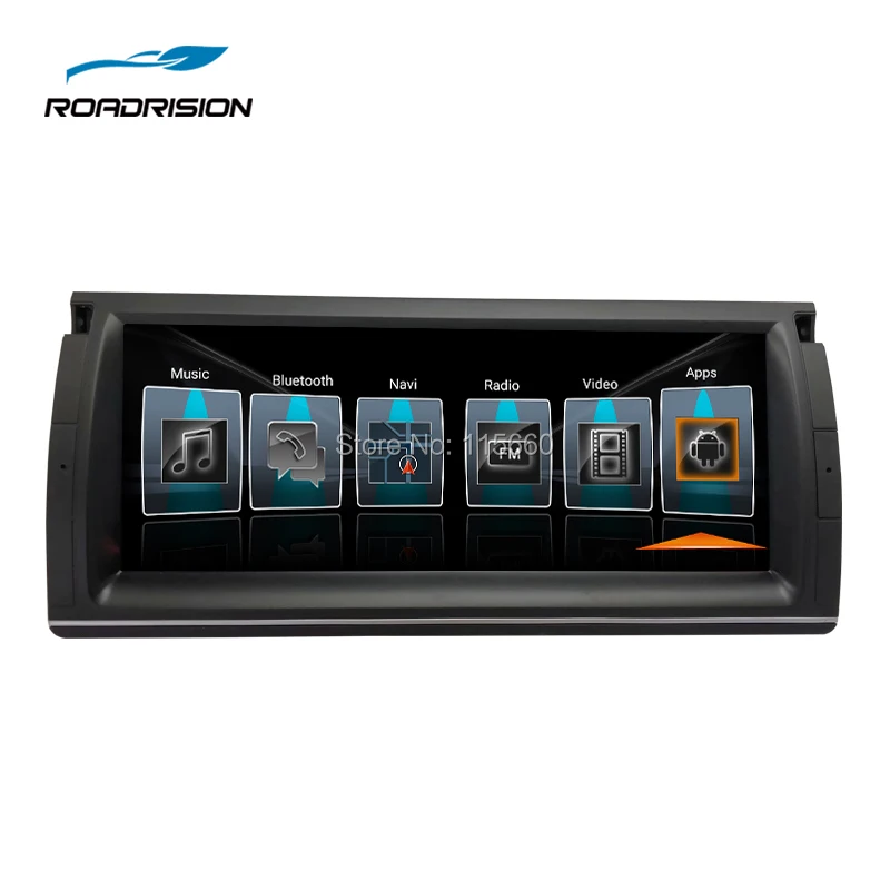 Автомобильный GPS навигатор RoadRision 10 25 дюйма Android 6 0 для BMW E39/X5/M5/E38/E53 с Bluetooth RDS радио