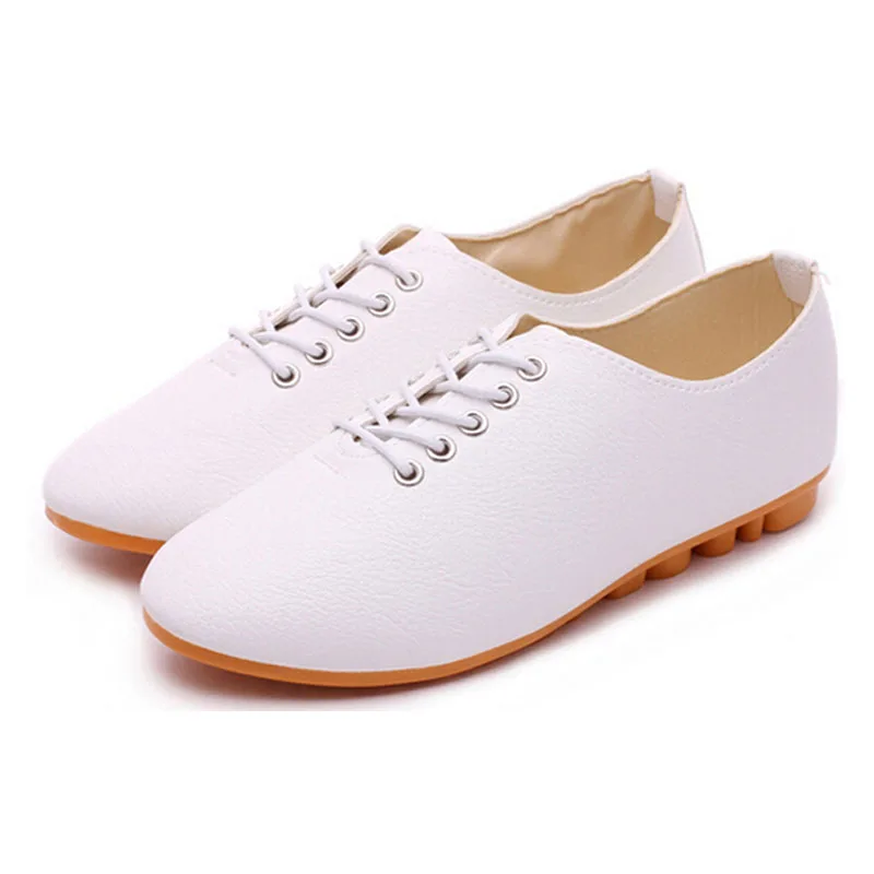 Новинка Красивая женская обувь Повседневная модная на плоской подошве со