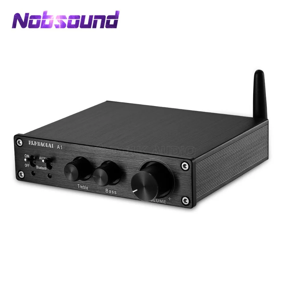 Nobsound HiFi Bluetooth 5,0 цифровой усилитель стерео домашний аудио 200 Вт с управлением ВЧ и басами
