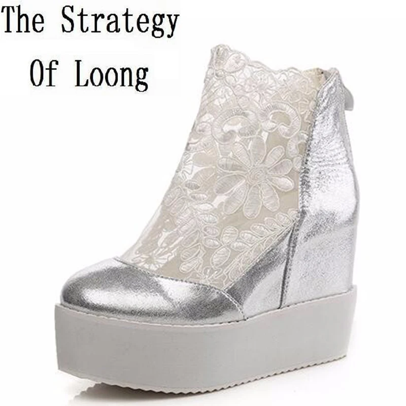 Женская обувь на платформе шнуровке визуально увеличивающие рост летние женские