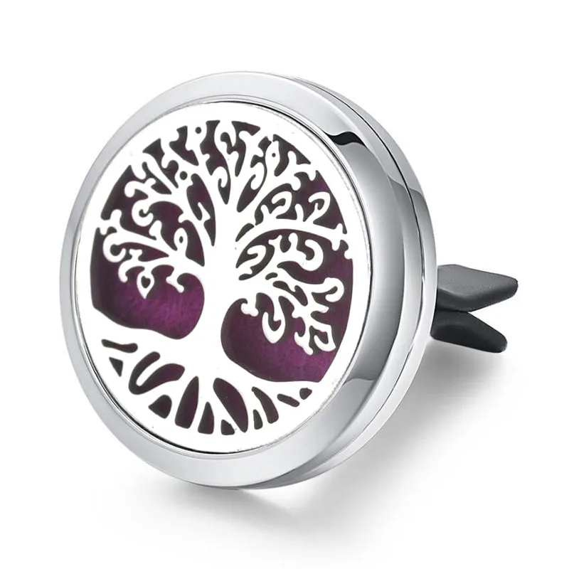 

Автомобильный освежитель воздуха из нержавеющей стали, Ароматический диффузор для эфирных масел 4579, 30 мм