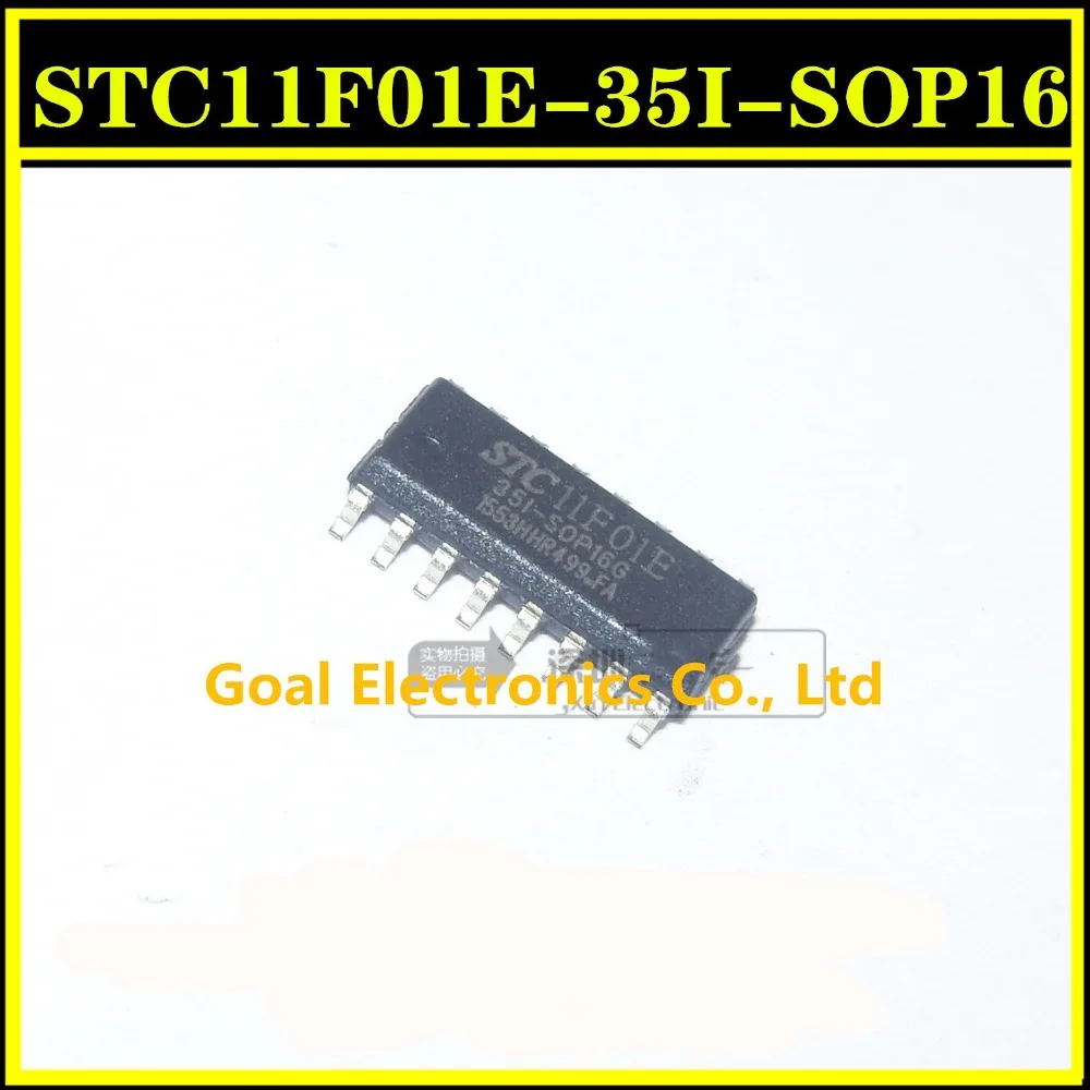 STC11F01E 35I SOP16G 5 шт./лот 100% оригинал без China copy или Восстановленный|Запасные части| |