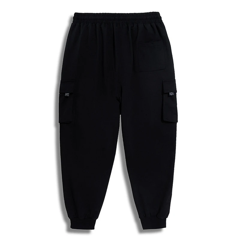 autumn Men cargo pants personality sports pocket plus size big 5XL 6XL 7XL mens high street cool out door 48 | Мужская одежда