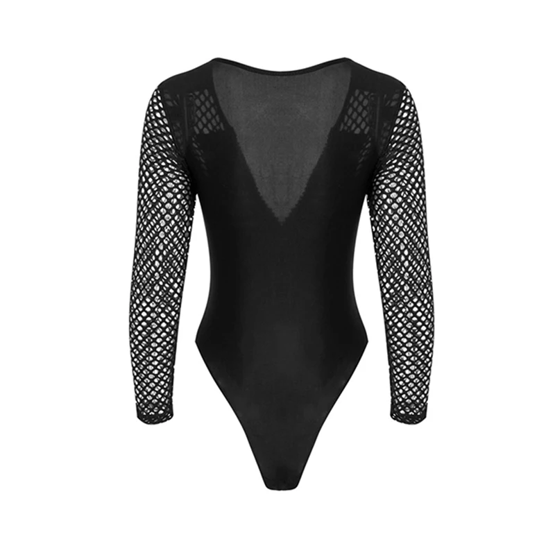 Большие размеры набор Сетчатое бикини купальник с длинным рукавом Женские на