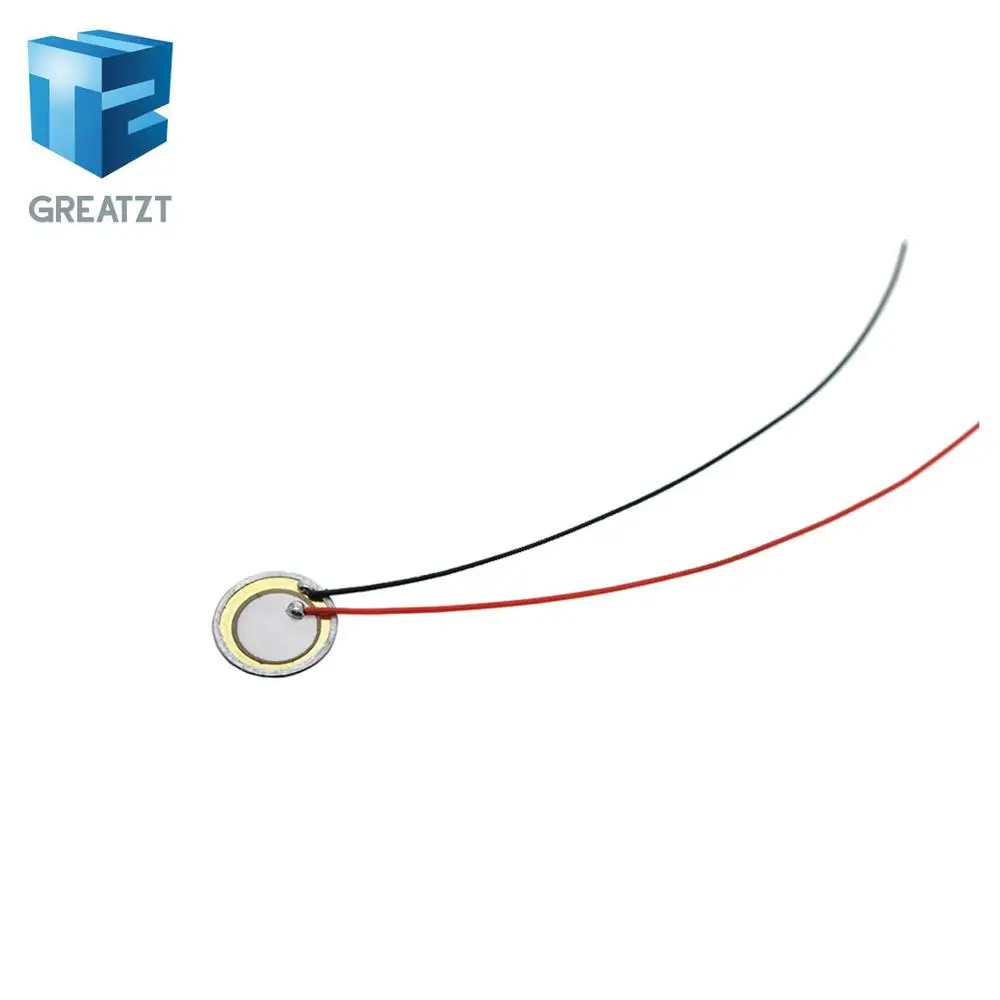 10 шт. пьезоэлектрическая керамическая пластина GREATZT диаметром 15 мм для