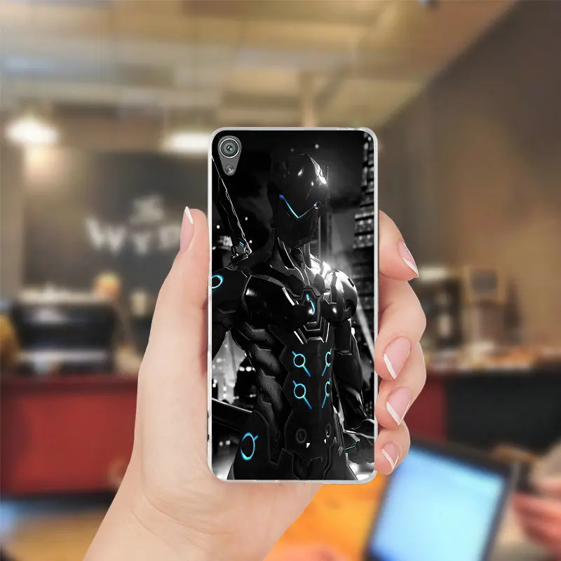 Гэндзи Overwatchs работа Ясно Мягкий мобильный чехол для телефона sony Xperia Z Z1 Z2 Z3 Z4 Z5
