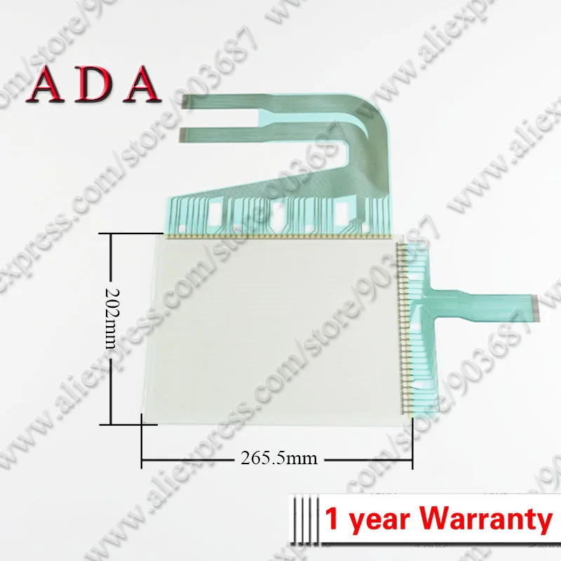 Панель сенсорного экрана стекло для FANUC GQPL2D100C2P полный контроль QuickPanel сенсорный дигитайзер|Промышленные