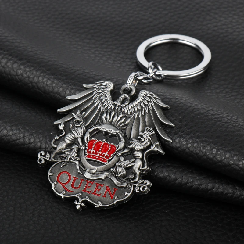 Ожерелье с пендантом музыкального ключа Queen британской рок-группы, связка модных цепочек для женщин и мужчин-поклонников подарка с оберегами.