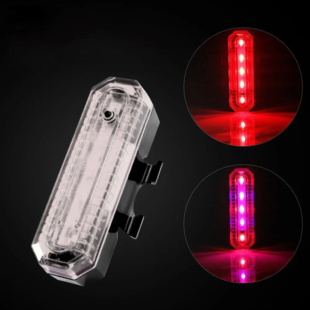Горячая Распродажа COB светодиодный велосипед светильник Велоспорт задний USB