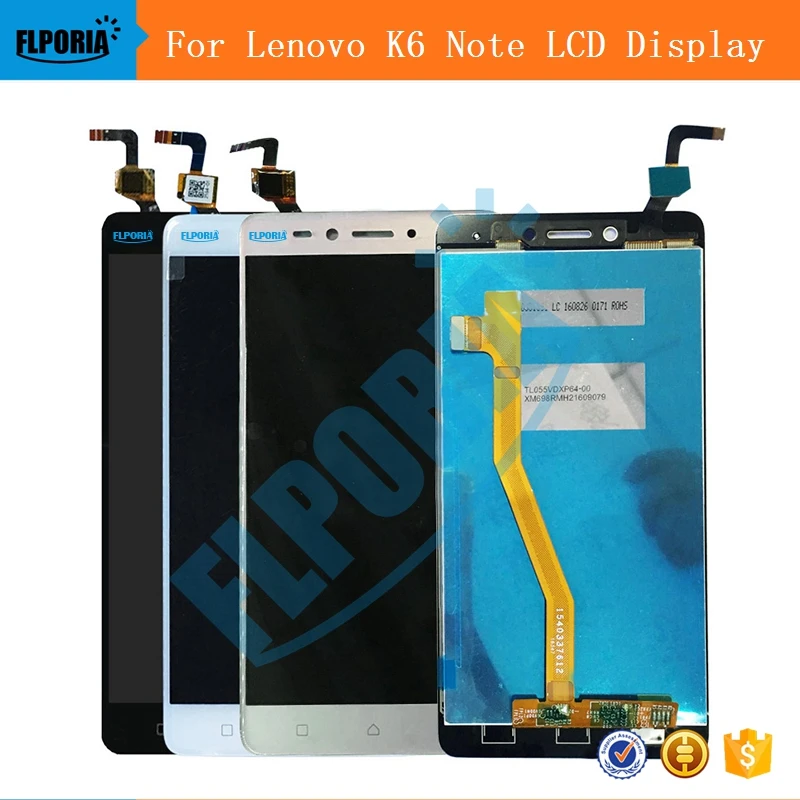 Для Lenovo K6 Note ЖК дисплей с сенсорным экраном дигитайзер в сборе оригинальные