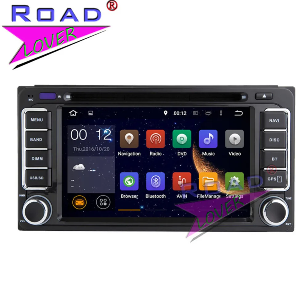 TOPNAVI 4G + 32 гб Android 8 0 Octa Core автомобильный пк DVD-плеер для Toyota Universal Corolla Camry RAV4 Highlander