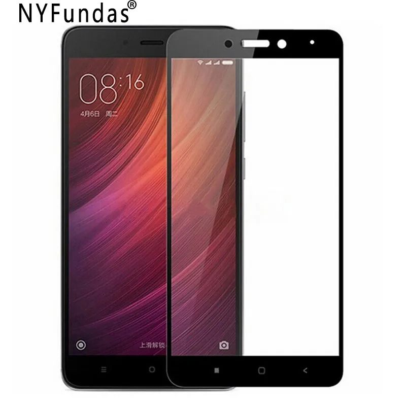 10 шт. nyfundas полное покрытие закаленное Стекло Экран Защитная пленка для Xiaomi Redmi 4X Pro