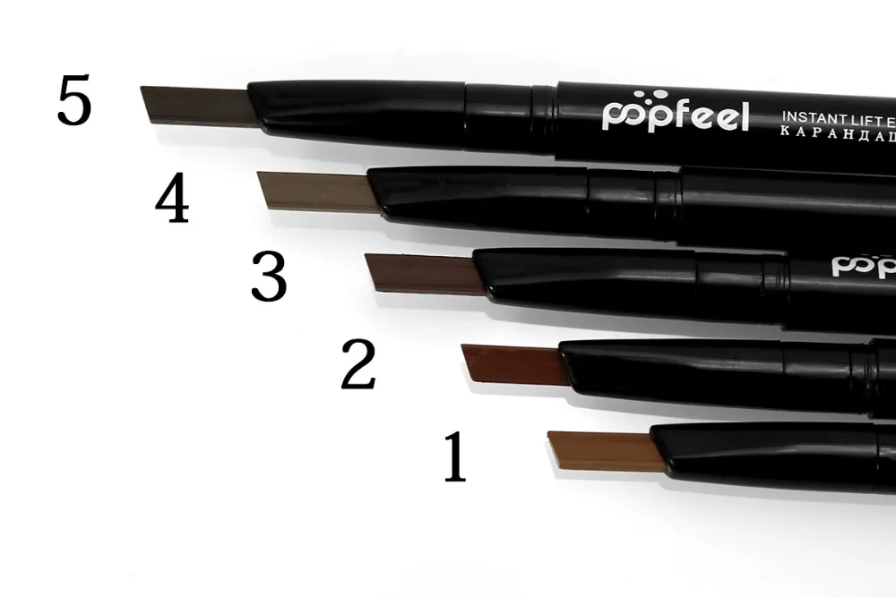 Popfeel Enhancer карандаш для бровей долгое Водонепроницаемый тени Карандаш Макияж