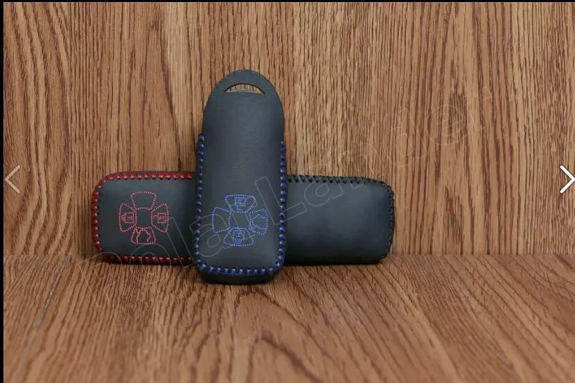 Только красный заводская цена автомобильные чехлы для ключей Сделай Сам Ручное