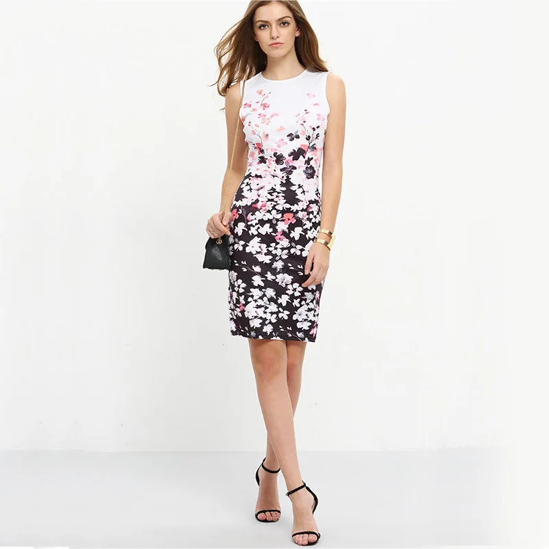 2018 г. летние пикантные раздел Платья для женщин тонкий Обёрточная бумага Для с