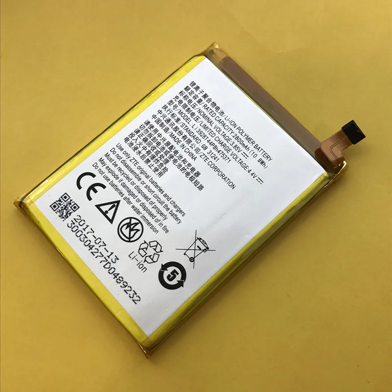 Аккумулятор Li3928T44P8h475371 на 2800 мАч для ZTE Blade A1 AXON Mini B2015 C880 C880A C880S C880U V8mini Xiaoxian
